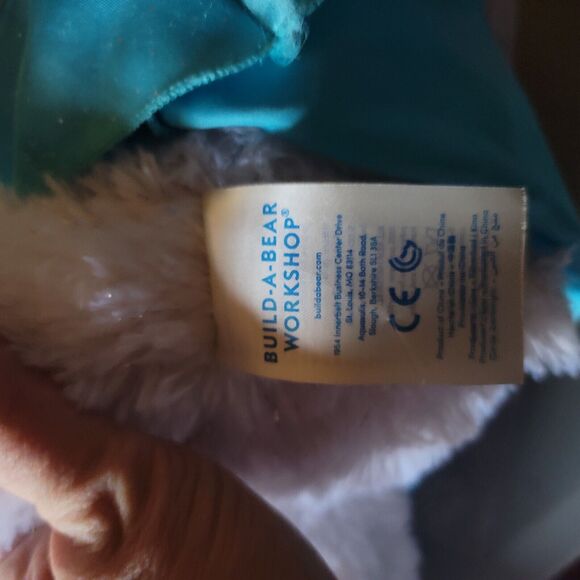 Build A Bear BAB Disney Frozen Elsa Stuffed Plush Bear 17” With Sparkle Dress - Picture 7 of 8